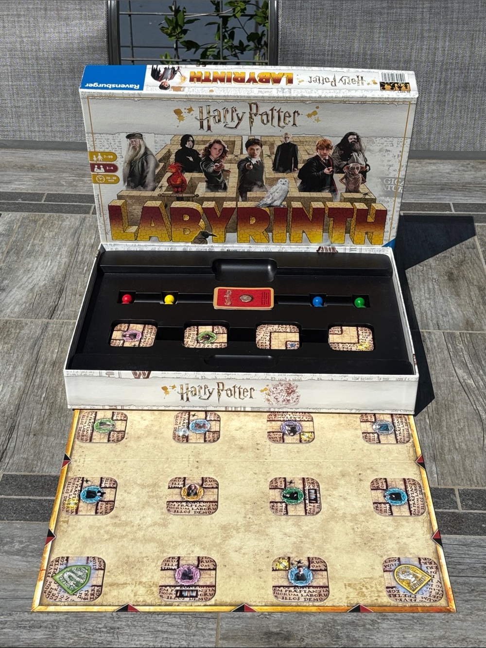Ravensburger Harry Potter Labyrinth Board Game - Yellow, White, Blue